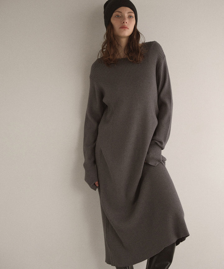 2way Layered Cape Knit OP