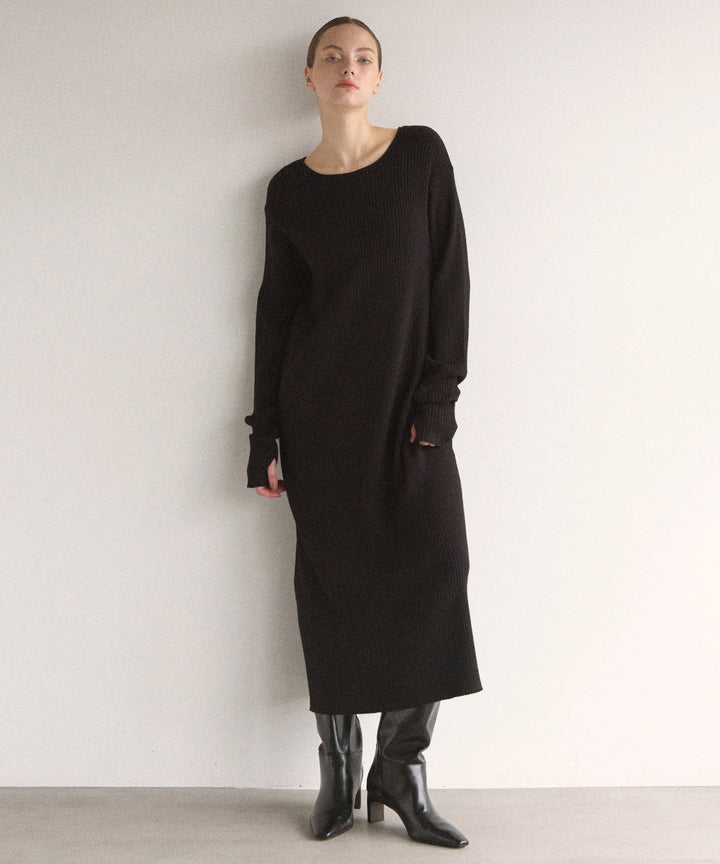 2way Layered Cape Knit OP