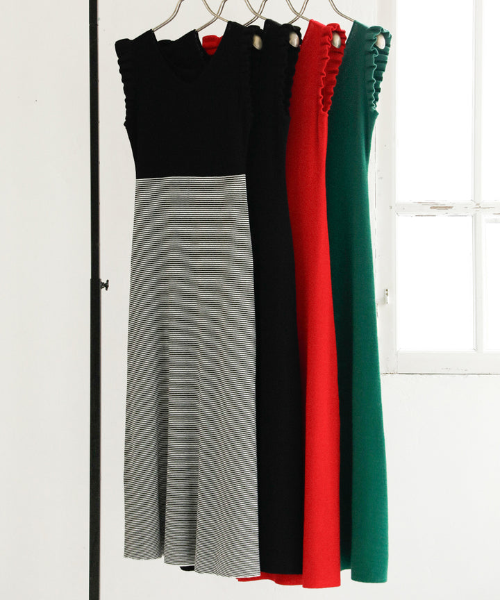 Shell Frill Marin Dress
