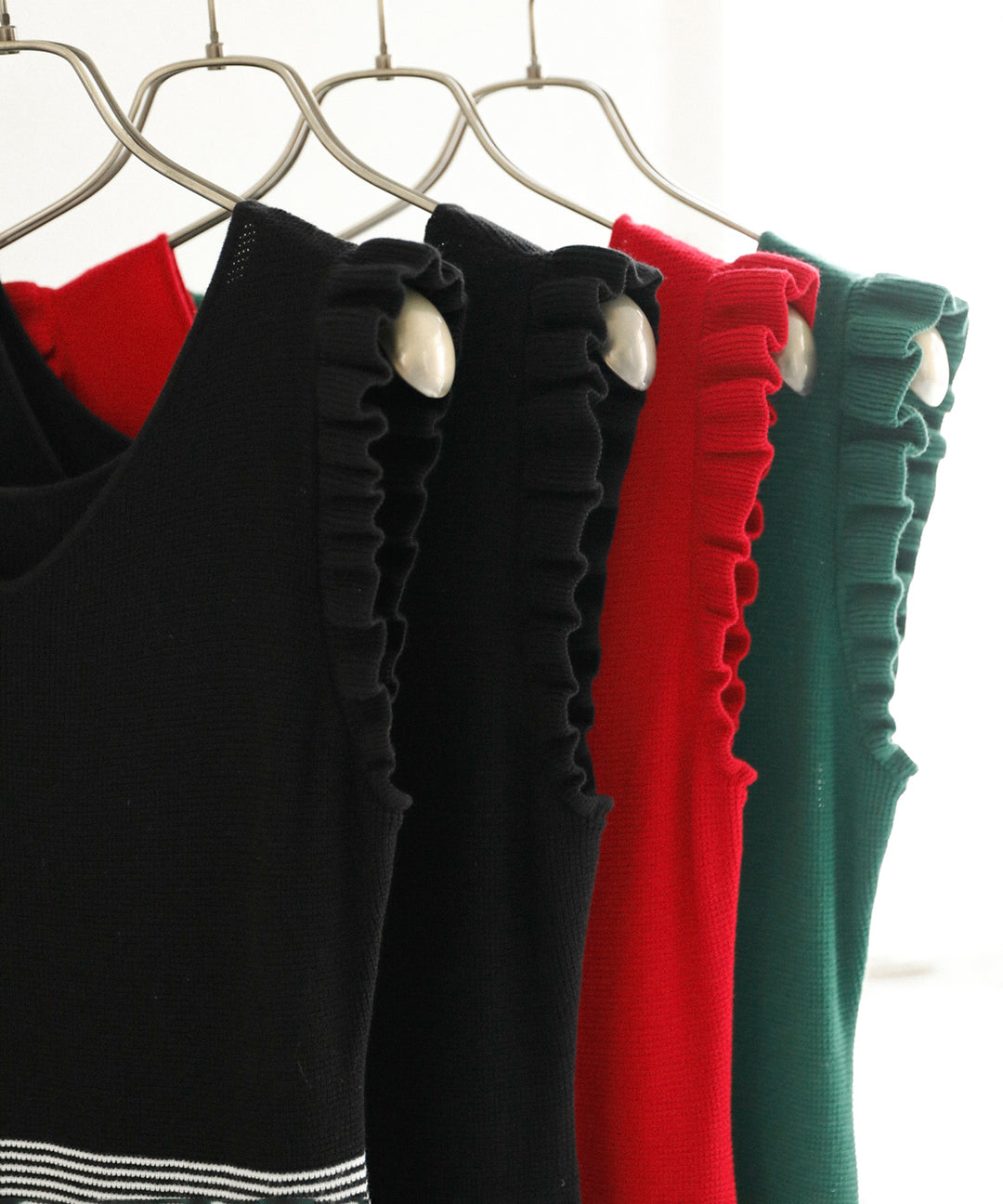 Shell Frill Marin Dress