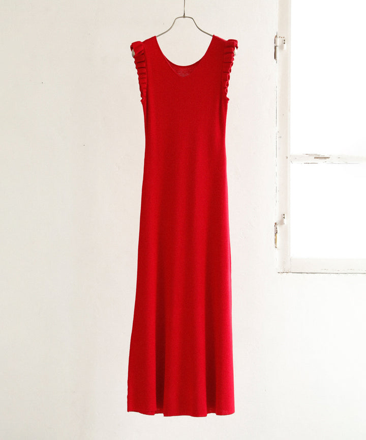 Shell Frill Marin Dress