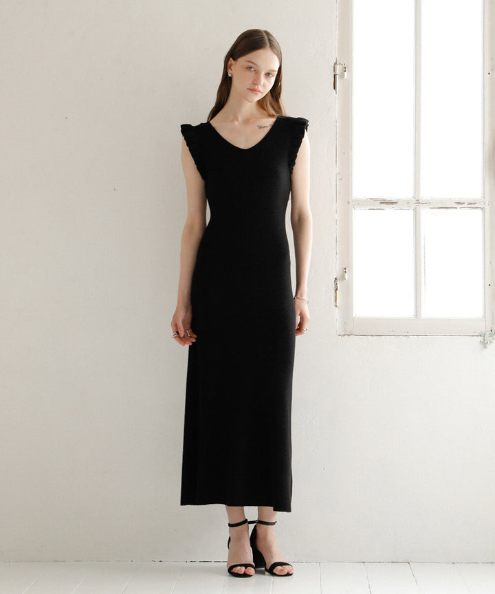 Shell Frill Marin Dress