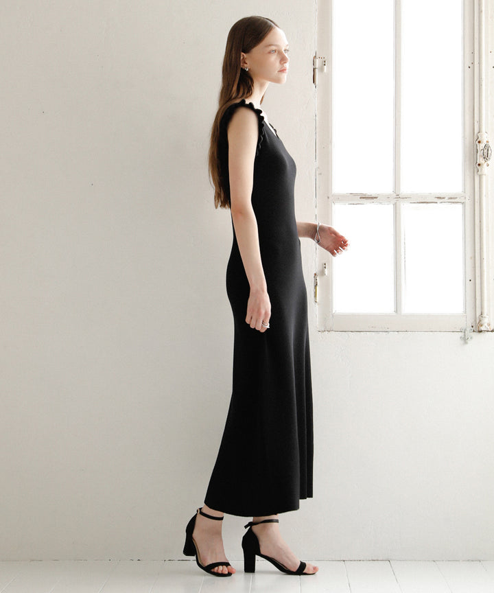 Shell Frill Marin Dress