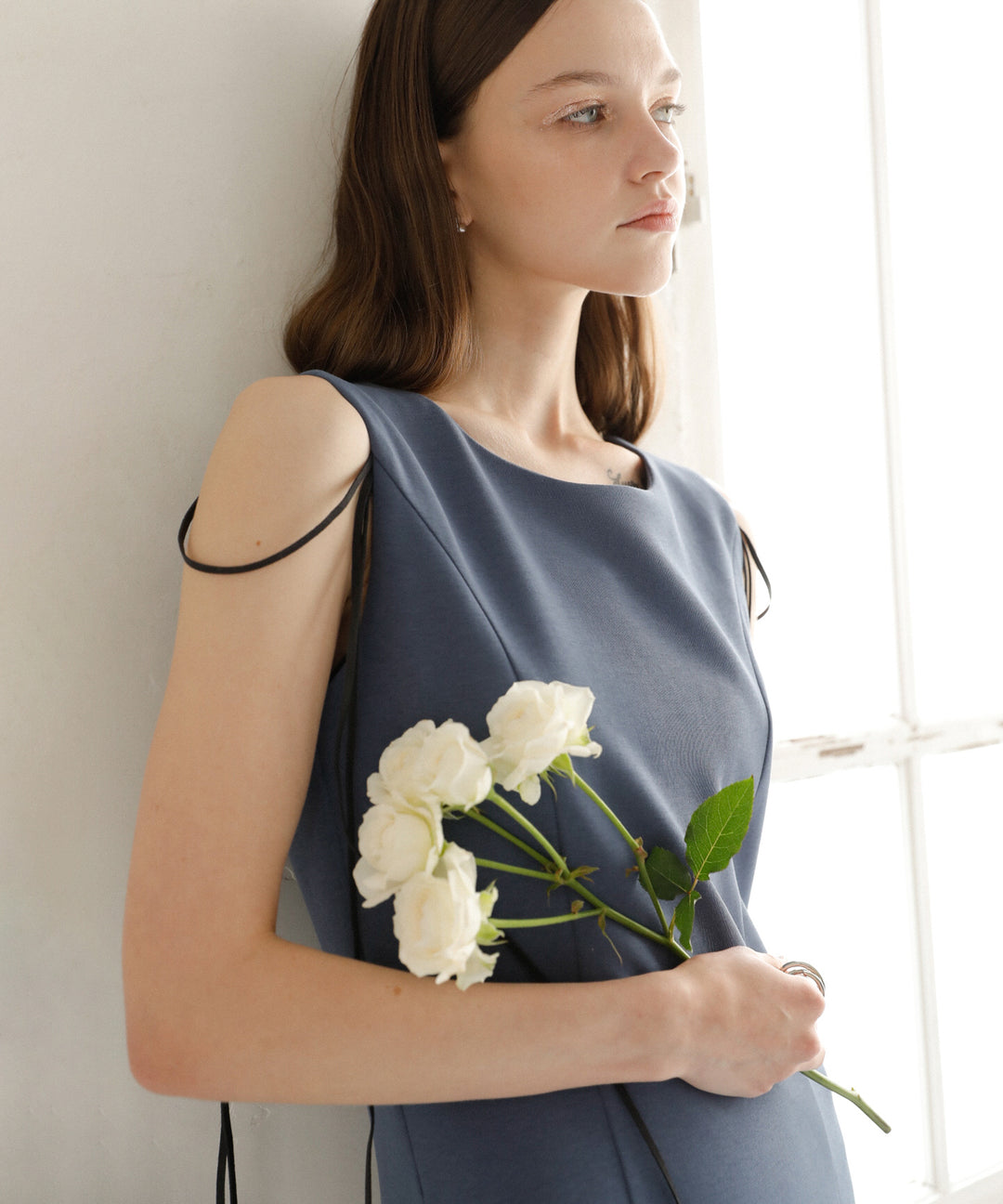 Wave Tiered Cut Dress