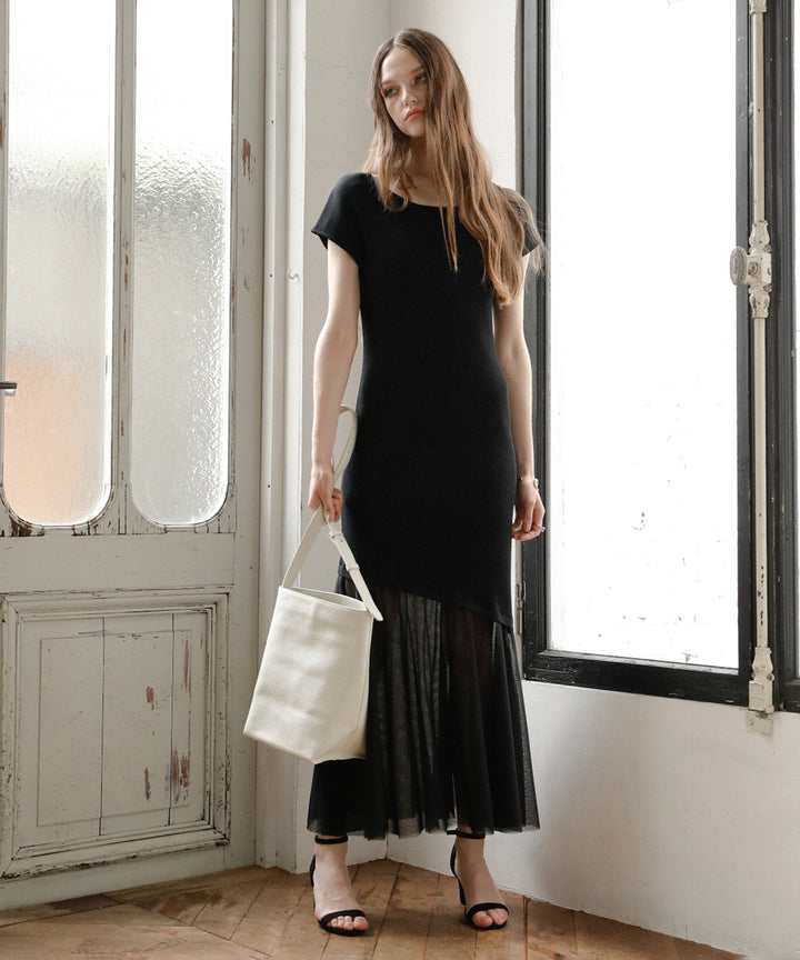 Contrast Brenda Dress