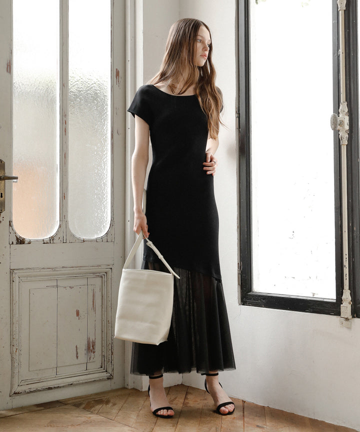 Contrast Brenda Dress