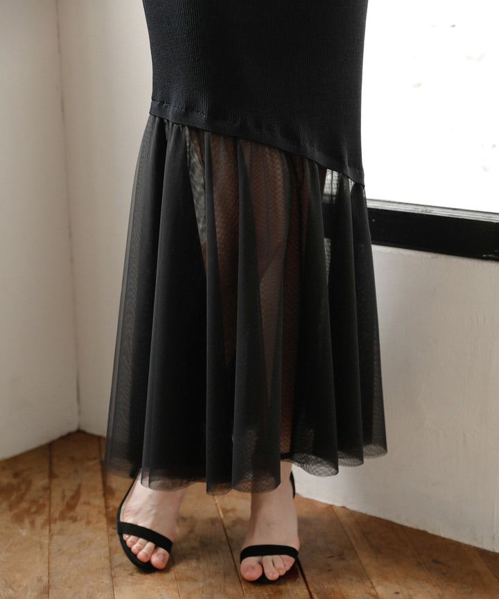 Contrast Brenda Dress