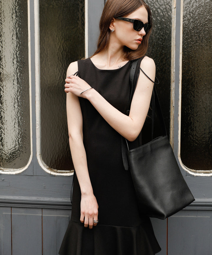 Wave Tiered Cut Dress