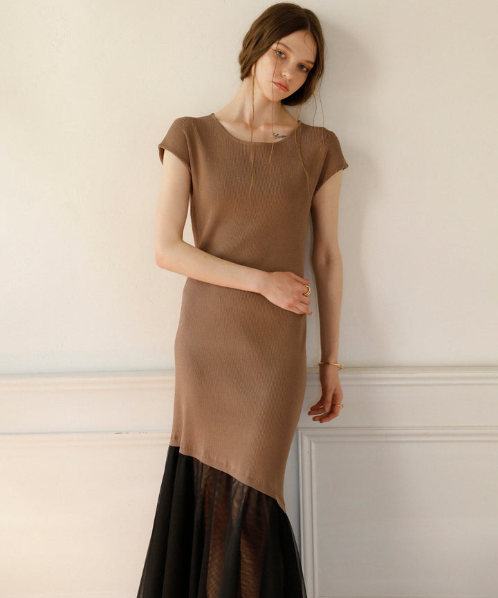 Contrast Brenda Dress