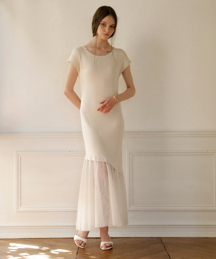 Contrast Brenda Dress