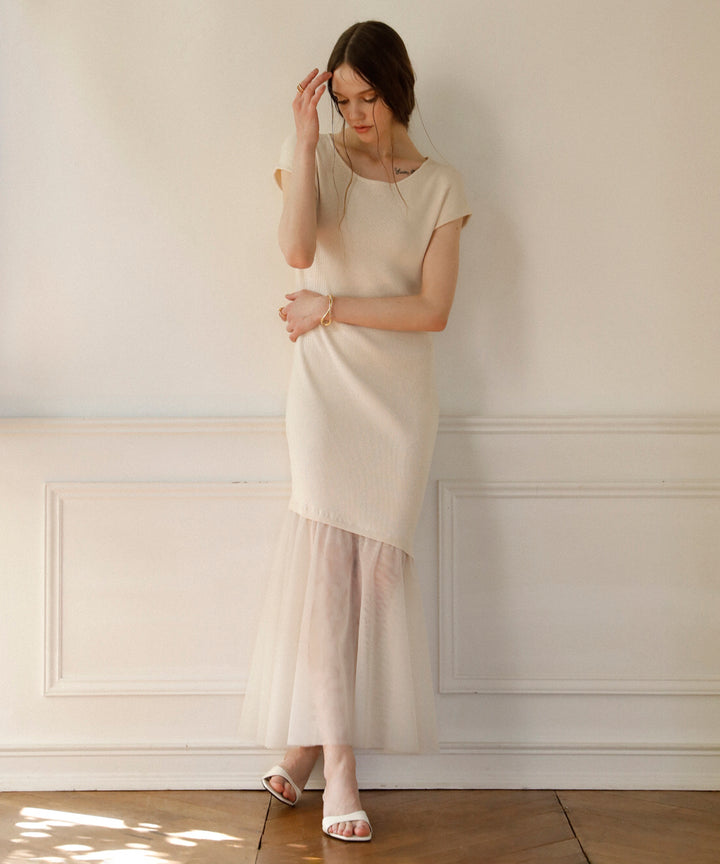Contrast Brenda Dress