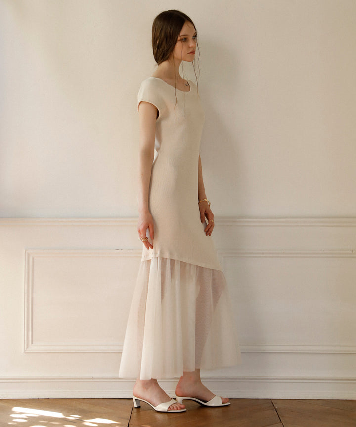 Contrast Brenda Dress