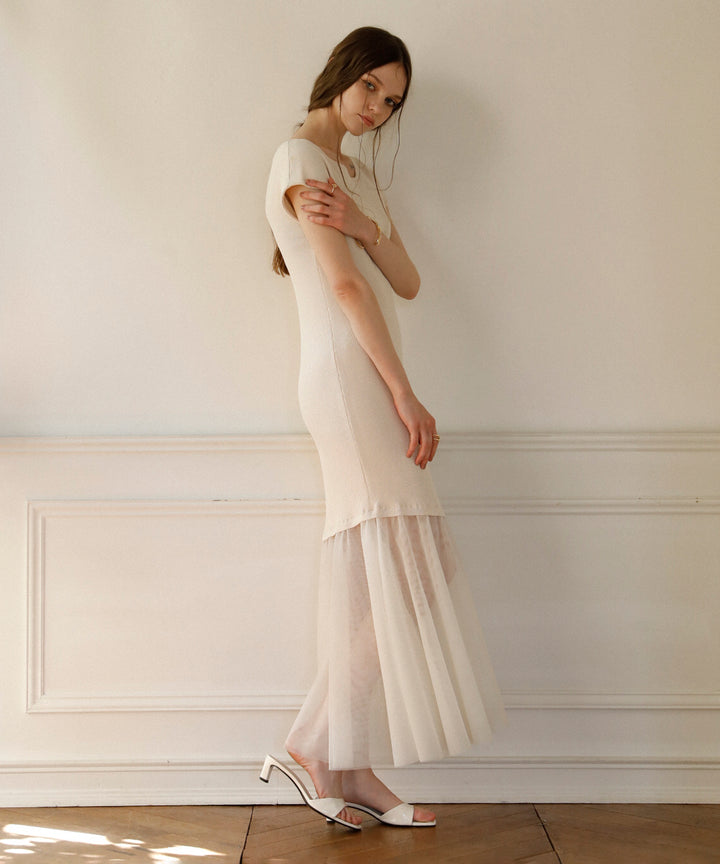 Contrast Brenda Dress