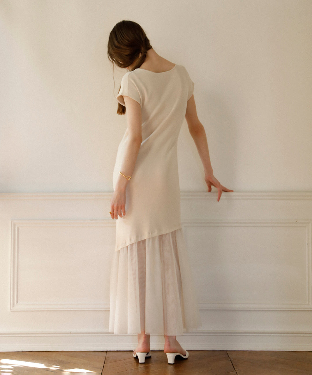 Contrast Brenda Dress