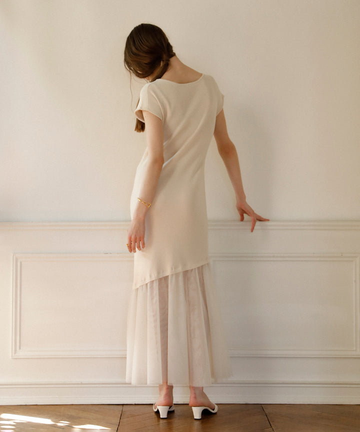 Contrast Brenda Dress