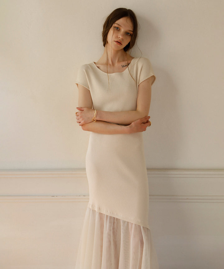 Contrast Brenda Dress