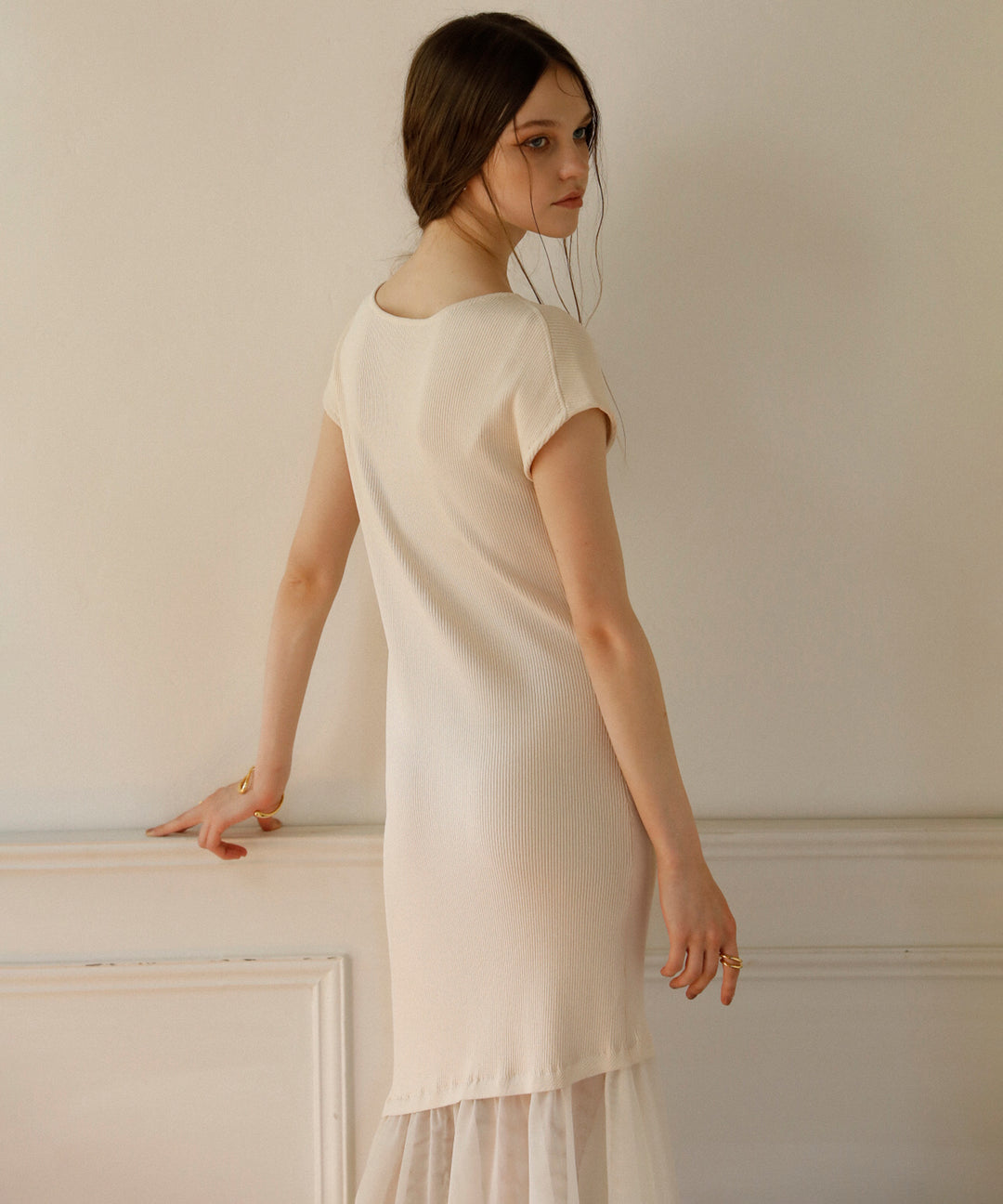 Contrast Brenda Dress