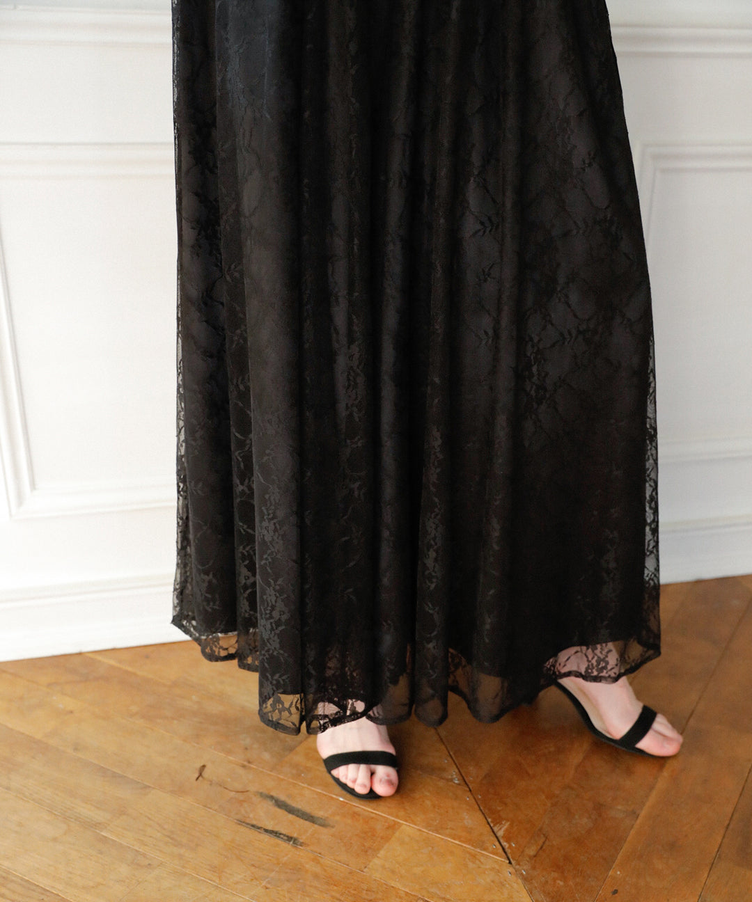 Pomping Lace W Flare Pants