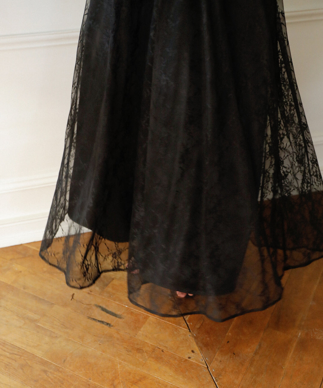 Pomping Lace W Flare Pants