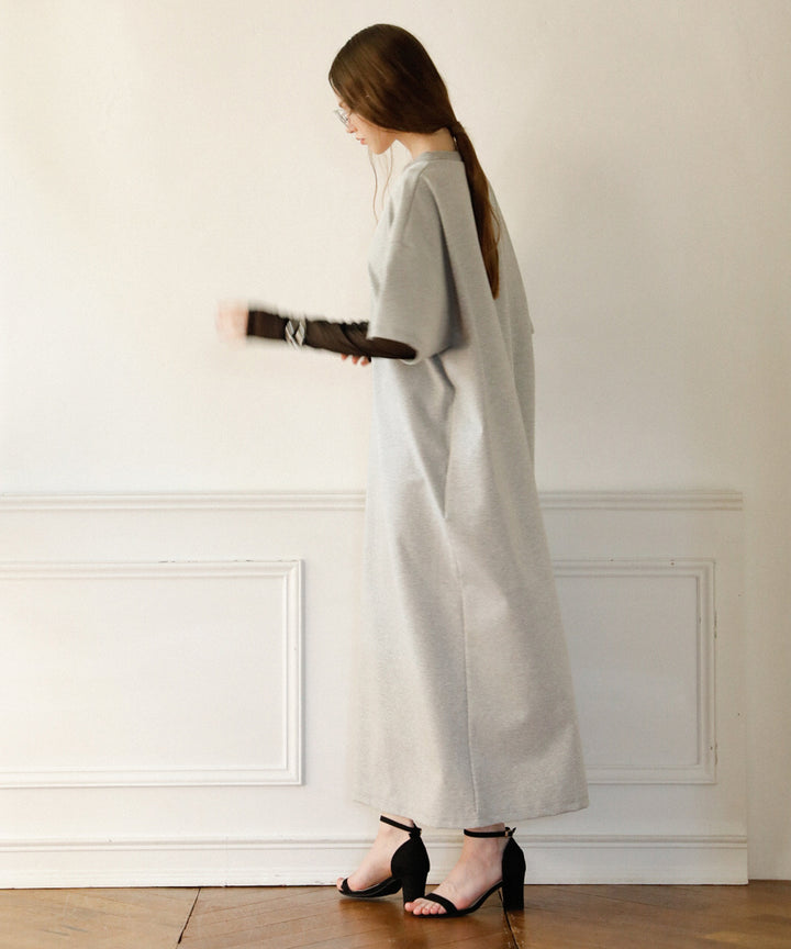 Cut Wide Dress Mesh Arm SET