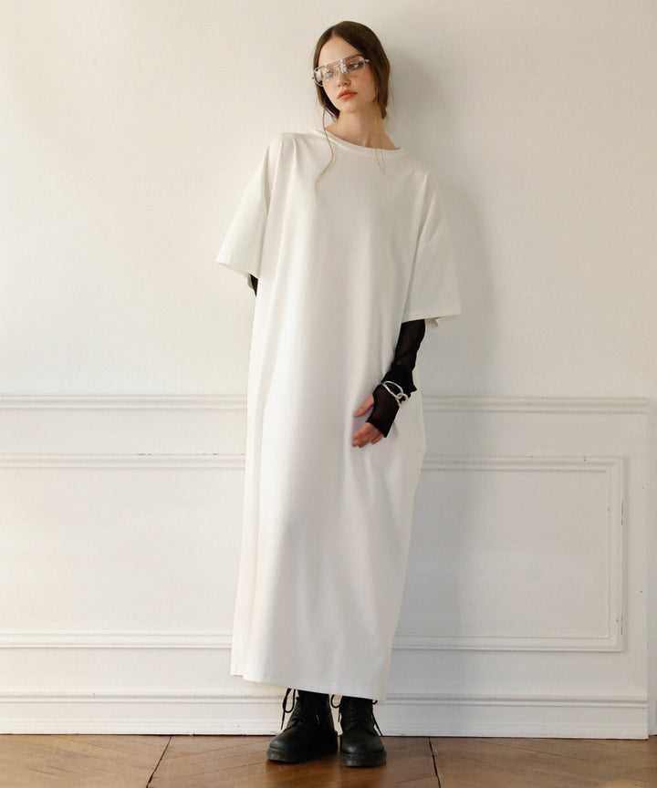 Cut Wide Dress Mesh Arm SET