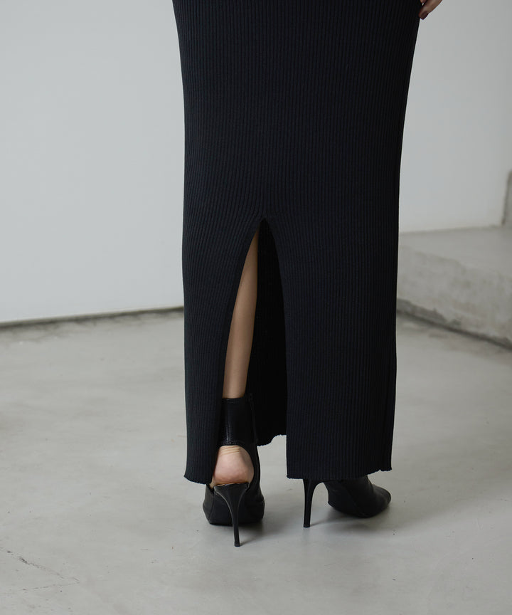 (eliuu)Rib Knit Onepiece