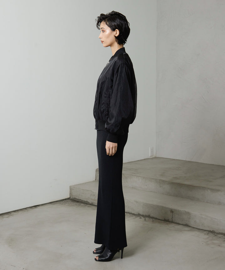 (eliuu)Sheer Gloss Blouson