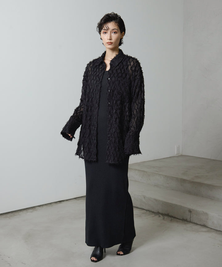 (eliuu)Rib Knit Onepiece