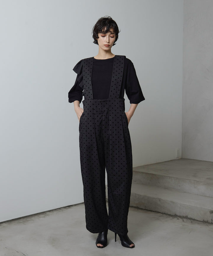 (eliuu)Asymmetry Frill Over Tee