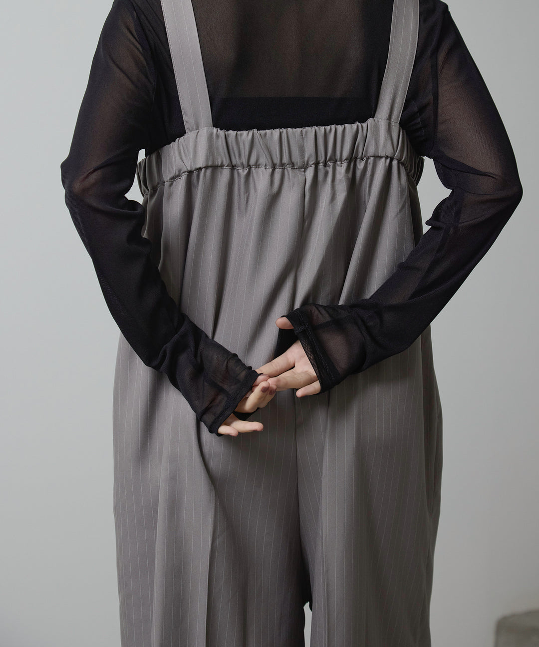 (eliuu)Mesh Sheer Top