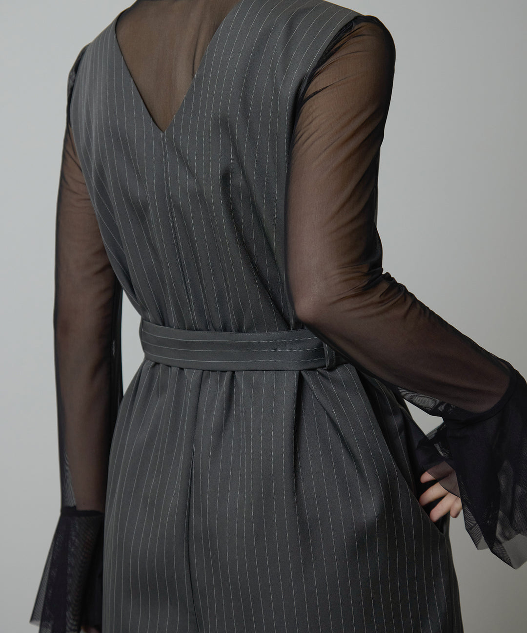 (eliuu)Pinstripe Double Combinaison