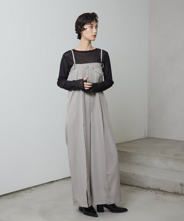 (eliuu)Mesh Sheer Top