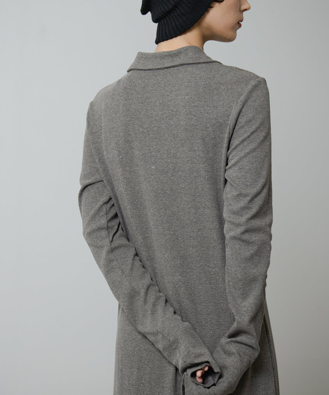 (eliuu)Polo Cardigan Onepiece