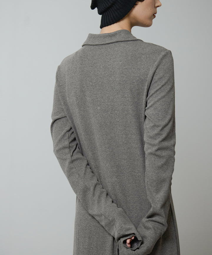 (eliuu)Polo Cardigan Onepiece