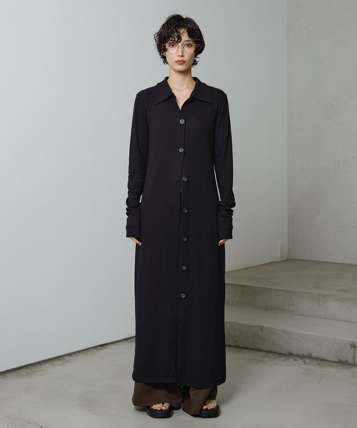 (eliuu)Polo Cardigan Onepiece
