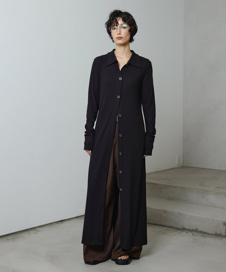 (eliuu)Polo Cardigan Onepiece