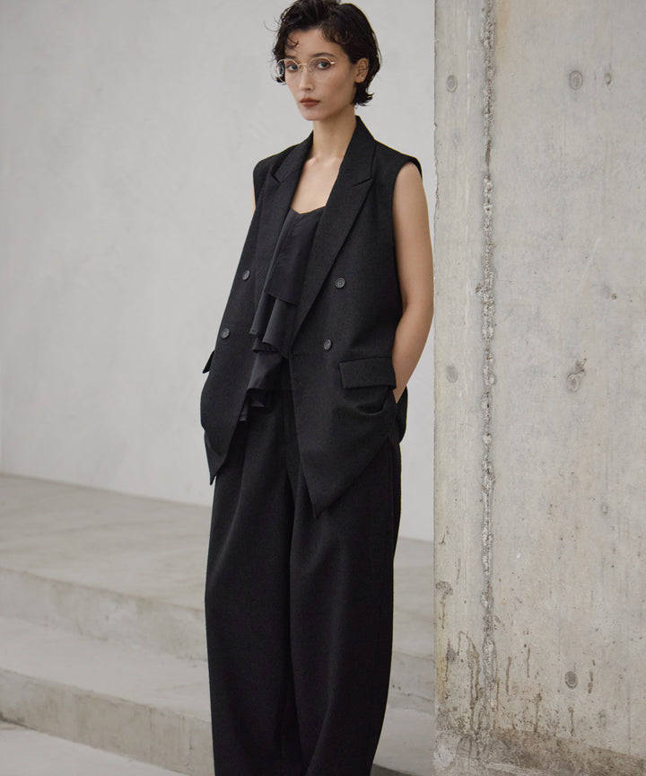 (eliuu)Slub Tweed Slucks