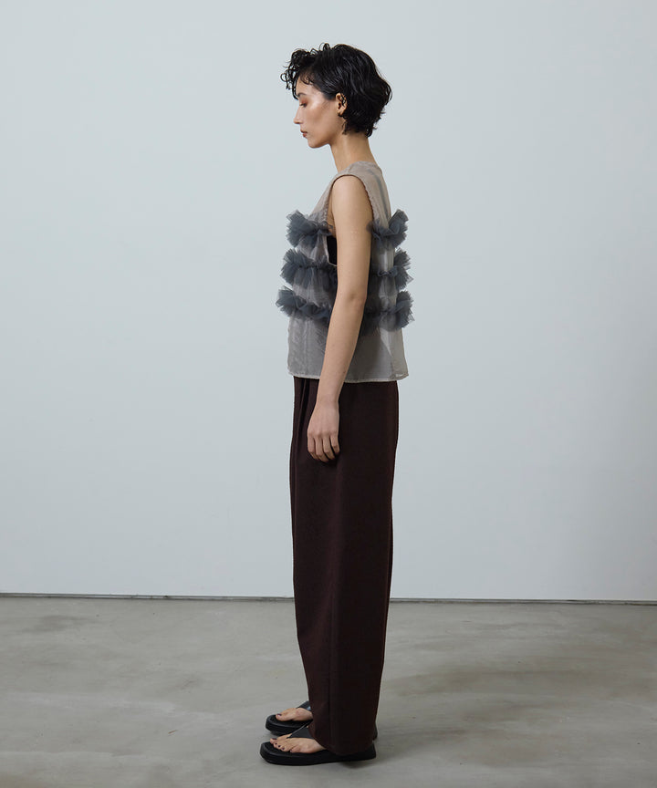 (eliuu)Slub Tweed Slucks