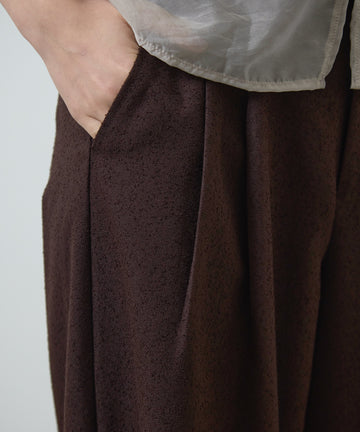 eliuu)Slub Tweed Slucks – MIELI INVARIANT