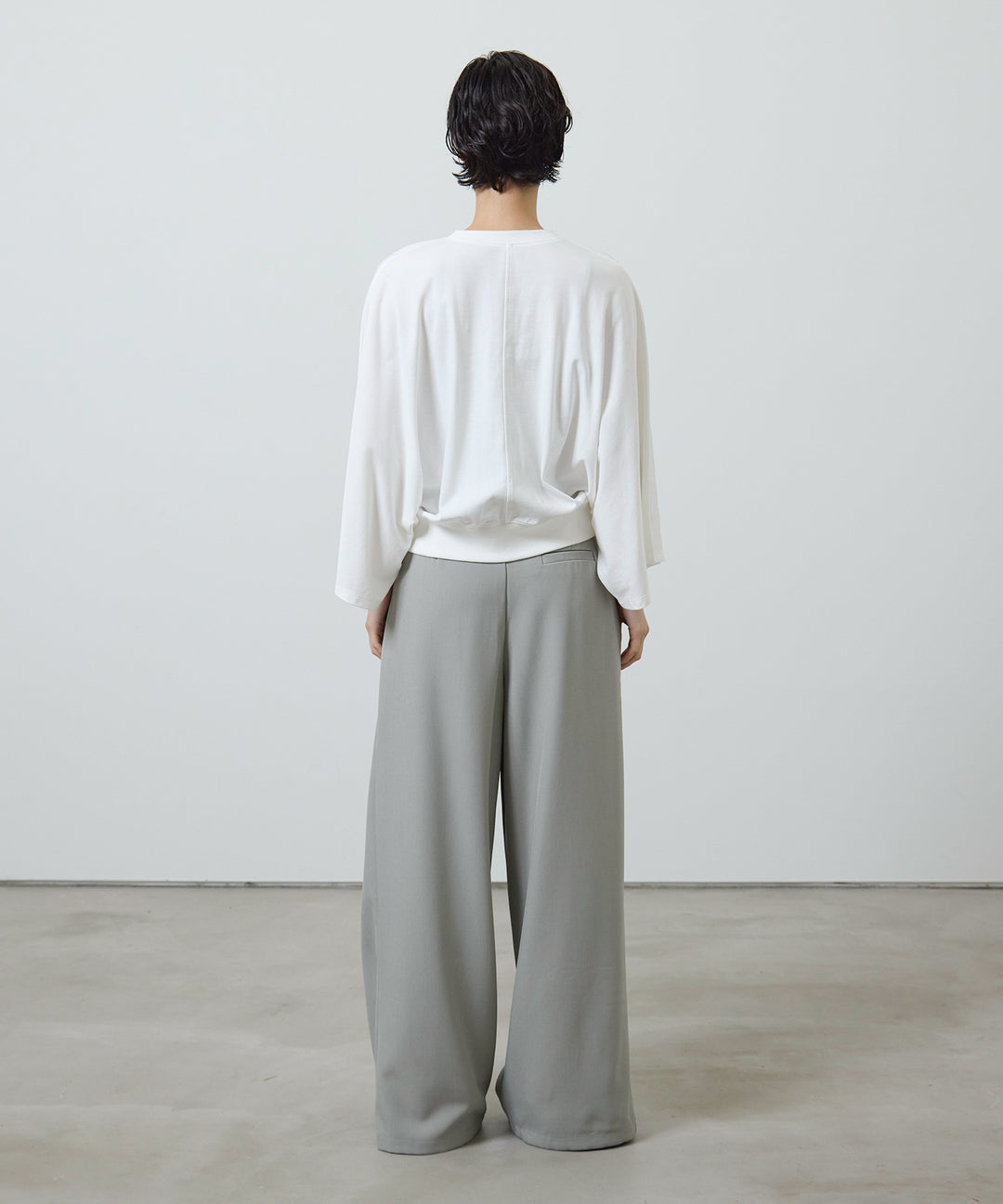 (eliuu)KIMONO Wide Tee