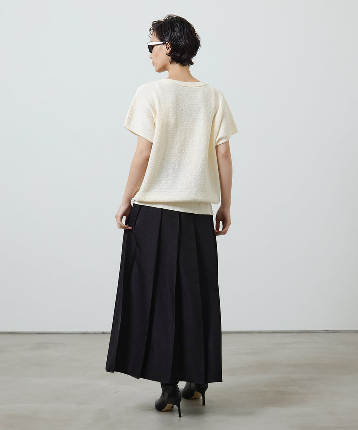 (eliuu)Boucle Loose Knit