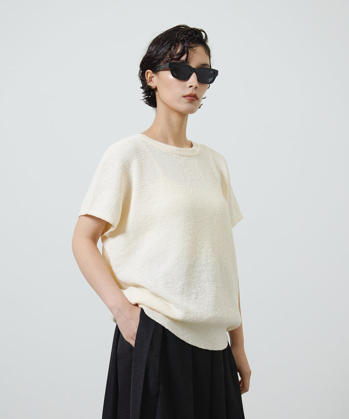 (eliuu)Boucle Loose Knit