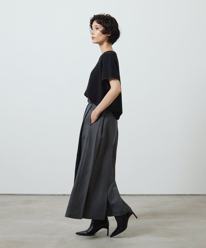 (eliuu)Boucle Loose Knit