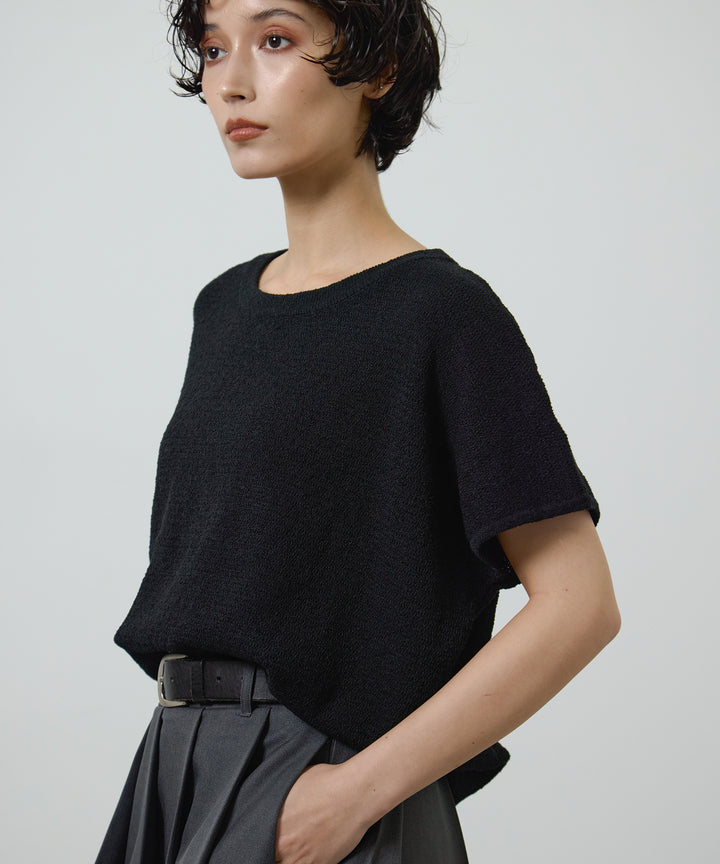 (eliuu)Boucle Loose Knit