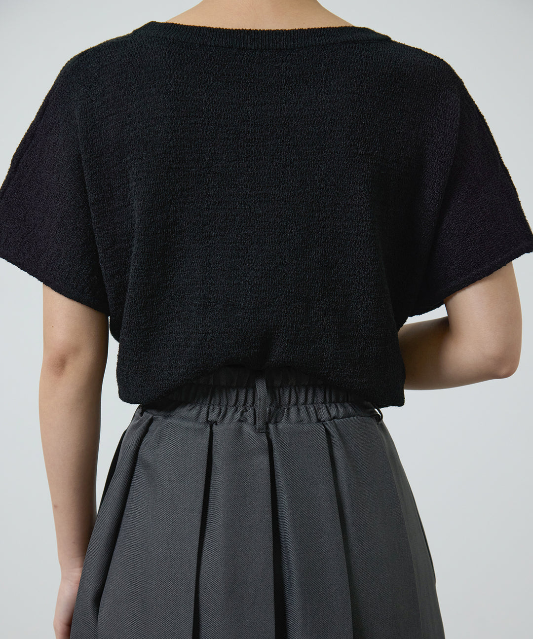 (eliuu)Boucle Loose Knit
