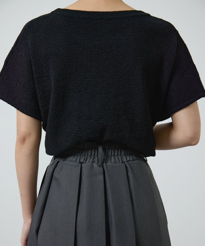 (eliuu)Boucle Loose Knit