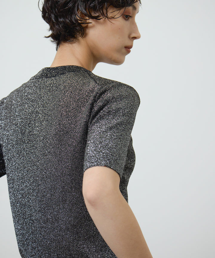 (eliuu)Glitter Knit Tops