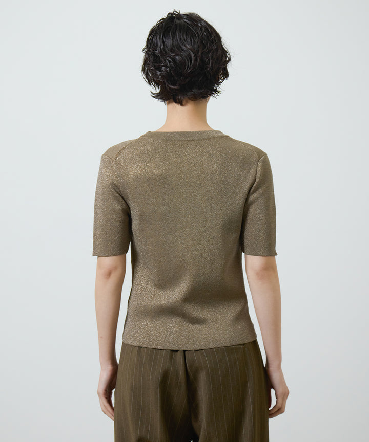 (eliuu)Glitter Knit Tops