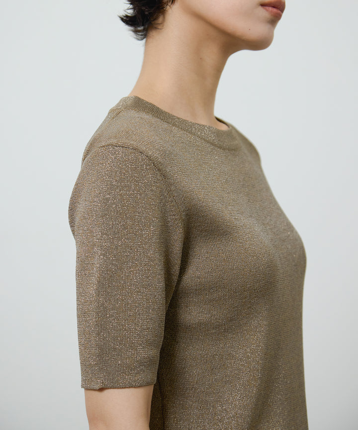 (eliuu)Glitter Knit Tops