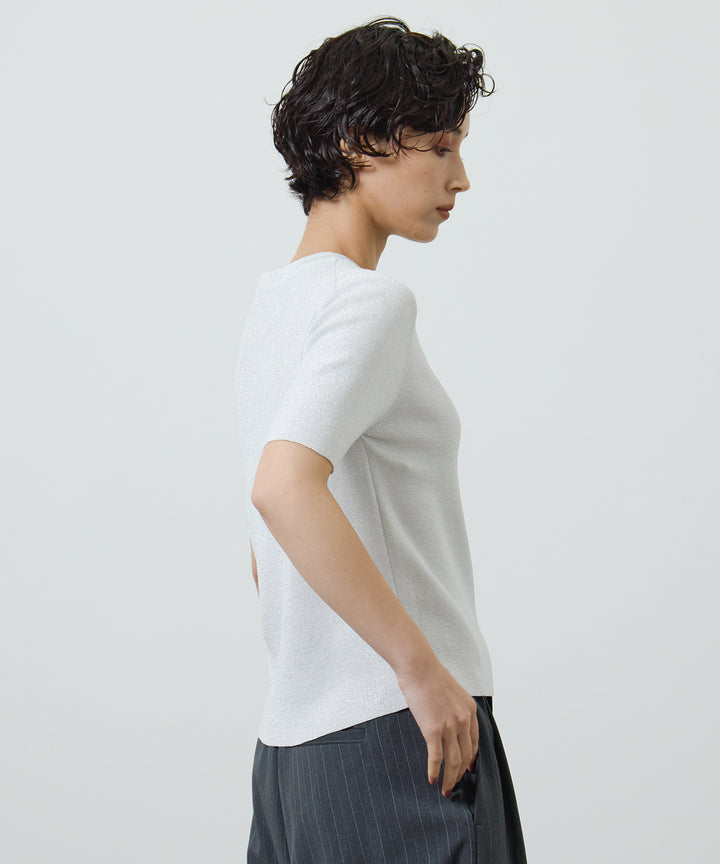 (eliuu)Glitter Knit Tops